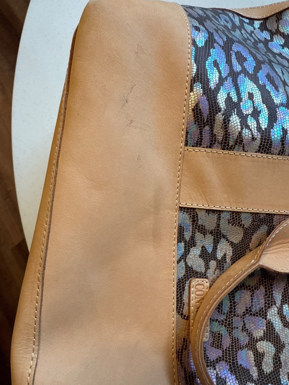 Consuela Leopard Print Tote - Picture 5 of 8